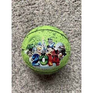 Disney World Resort Green Magic Kingdom 2014 Logo Basketball